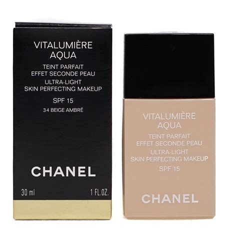 chanel 64 beige ambre|CHANEL Vitalumiere Aqua Ultra.